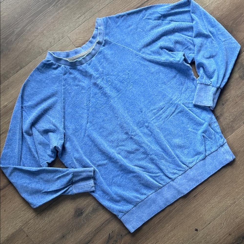 Vans Blue Cozy Crewneck  !! Large